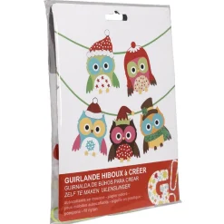Guirlande de stickers hiboux à créer-Gifi Sale