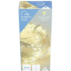 Guirlande extérieur lumineuse effet branche 240 LED blanc chaud-Gifi Clearance