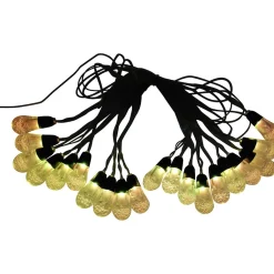 Guirlande extérieur solaire forme boule 20 LED multicolore 10 m-Gifi Sale