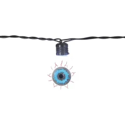 Guirlande Halloween globe oculaire bleu et blanc-Gifi Clearance