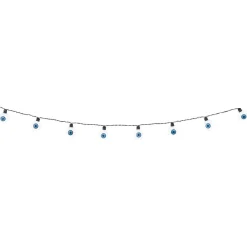 Guirlande Halloween globe oculaire bleu et blanc-Gifi Clearance