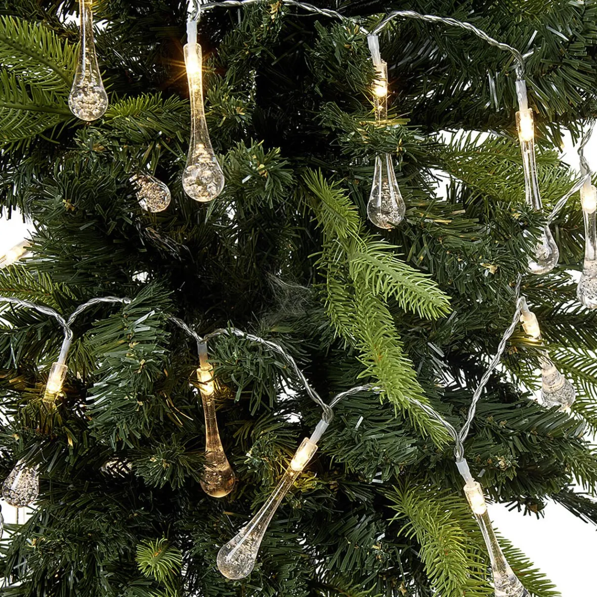 Guirlande intérieur forme goutte 20 LED blanc chaud-Gifi Clearance