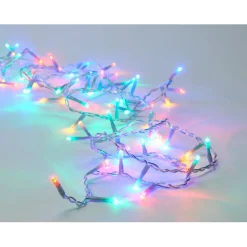 Guirlande électrique 100 led multicolores L. 3,96 m-Gifi New