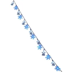 Guirlande électrique anges et flocons 1 m-Gifi Online