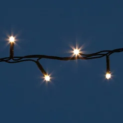 Guirlande électrique blanc chaud clignotant 3,16 m-Gifi Hot