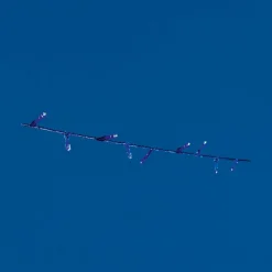 Guirlande électrique bleu fixe 1.3 m-Gifi Clearance
