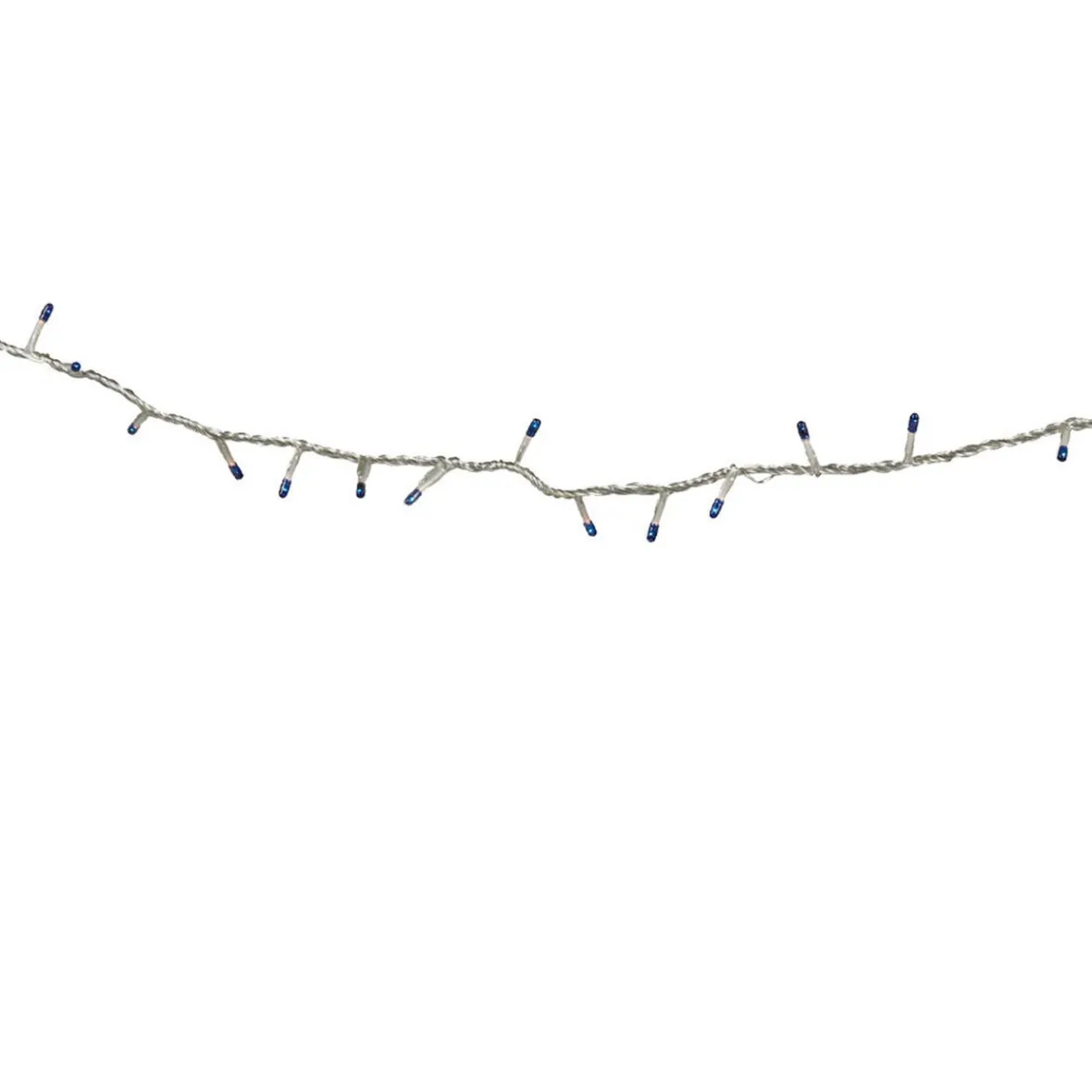 Guirlande électrique bleu clignotant 6,36 m-Gifi Best