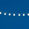 Guirlande électrique boules blanches 2.85 m-Gifi Online