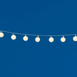 Guirlande électrique boules blanches 2.85 m-Gifi Online