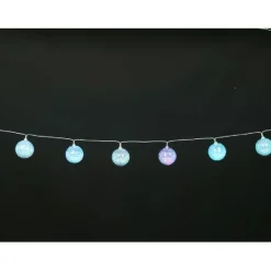 Guirlande électrique boules disco multicolores 1.42 m-Gifi Discount