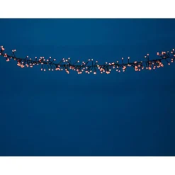 Guirlande électrique boules rouges clignotantes 3 m-Gifi Outlet