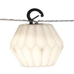Guirlande électrique boules origami à led blanc chaud L. 2,7 m-Gifi Online