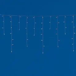 Guirlande électrique de toit multicolore clignotant 2.4 m-Gifi New