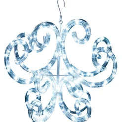 Guirlande électrique design lustre blanc fixe-Gifi Outlet