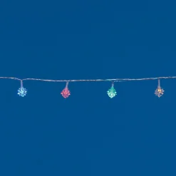 Guirlande électrique diamant multicolore fixe 5,9 m-Gifi Hot