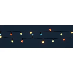 Guirlande électrique diamants muticolore clignotant 4,9 m-Gifi Outlet