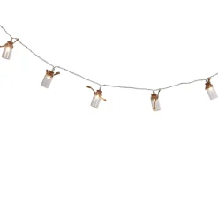 Guirlande électrique flacons lumineux blanc chaud L. 1,35 m-Gifi Outlet