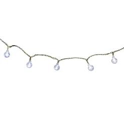 Guirlande électrique forme gouttes à led blanches L. 3,9 m-Gifi Clearance