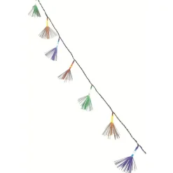 Guirlande électrique intérieure fibre optique 10 LED fixe 1,26 m-Gifi Hot