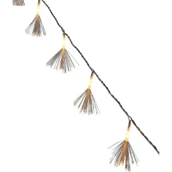 Guirlande électrique intérieure fibre optique 10 LED fixe 1,26 m-Gifi Hot