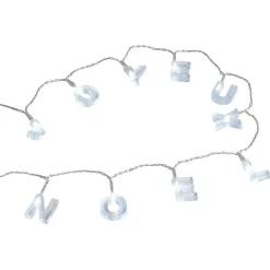 Guirlande électrique intérieure Joyeuses Fêtes 20 LED fixe 2 m-Gifi Outlet
