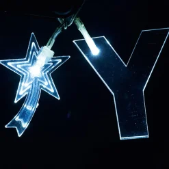 Guirlande électrique Joyeux Noël blanc 1,8 m-Gifi Hot