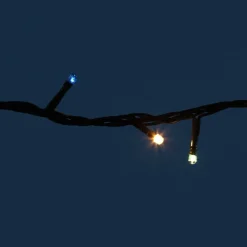 Guirlande électrique multicolore clignotante 12.8 m-Gifi Outlet