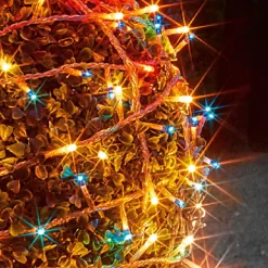 Guirlande électrique multicolore clignotant 3,16 m-Gifi Clearance