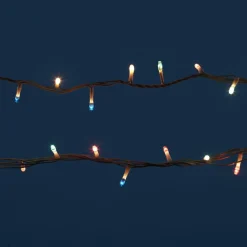 Guirlande électrique multicolore clignotant 3,16 m-Gifi Clearance