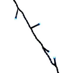 Guirlande électrique musicale bleue clignotante 4,7 m-Gifi Best