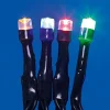 Guirlande électrique Solaire 50 Led Multicolore clignotant 4,9 m-Gifi Best