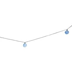 Guirlande électrique solaire 9 boules blanc 5,6 m-Gifi Best