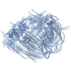 Guirlande électrique solaire 200 LED 19,9m d'éclairage multicolore-Gifi Online