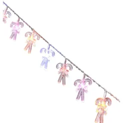 Guirlande électrique sucres orges multicolores 1 m-Gifi Hot