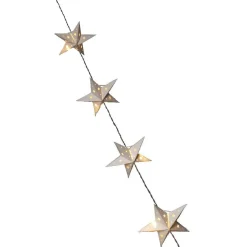 Guirlande électrique étoiles blanches fixes 1,2 m-Gifi Clearance