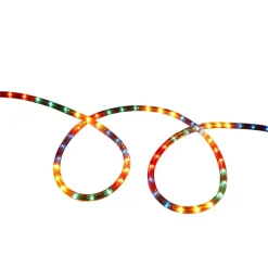 Guirlande électrique tube multicolore clignotante 24m-Gifi Outlet