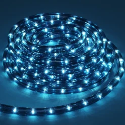 Guirlande électrique tube bleu 6 m-Gifi Outlet