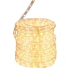 Guirlande électrique tube blanc chaud clignotant 24 m-Gifi