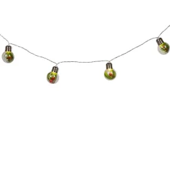 Guirlande lumineuse 10 ampoules déco branche de pin L. 80 cm-Gifi