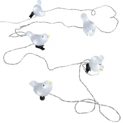 Guirlande lumineuse 5 oiseaux 30 LED extérieur-Gifi Clearance