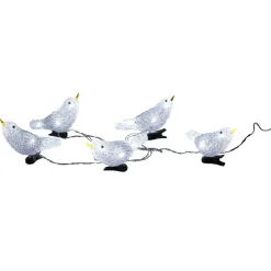 Guirlande lumineuse 5 oiseaux 30 LED extérieur-Gifi Clearance