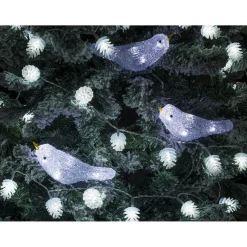 Guirlande lumineuse 5 oiseaux 30 LED extérieur-Gifi Clearance