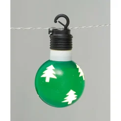 Guirlande lumineuse boules vertes motifs étoiles L. 2,25 m-Gifi Sale