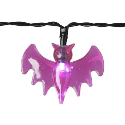 Guirlande lumineuse citrouille araignée ou chauve souris 2,17m-Gifi Outlet