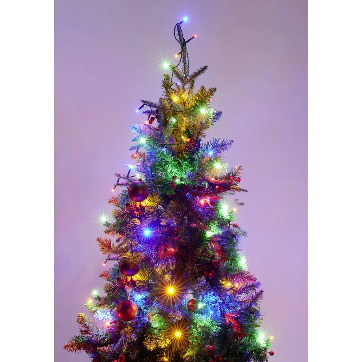 Guirlande lumineuse et musicale intérieure 100LED multicolores 9,9m-Gifi Hot