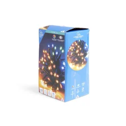 Guirlande lumineuse extérieur 400LED cluster multicolore 8m-Gifi