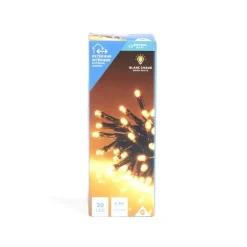 Guirlande lumineuse extérieur 30LED blanc chaud 2,2m-Gifi Discount
