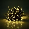 Guirlande lumineuse extérieur à piles 48LED blanc chaud 3,5m-Gifi Sale