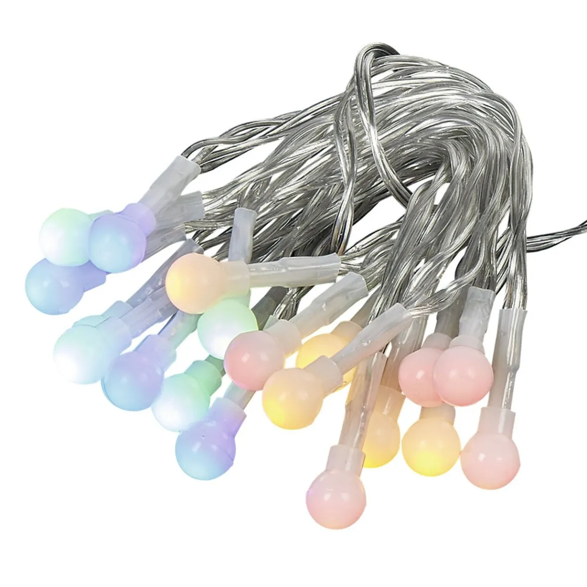 Guirlande lumineuse intérieur 20 LED multicolore-Gifi Hot