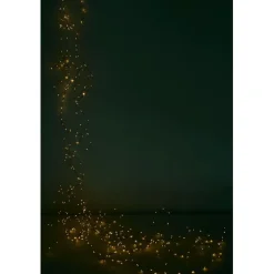 Guirlande lumineuse solaire 400 microled blanc chaud 20 m-Gifi